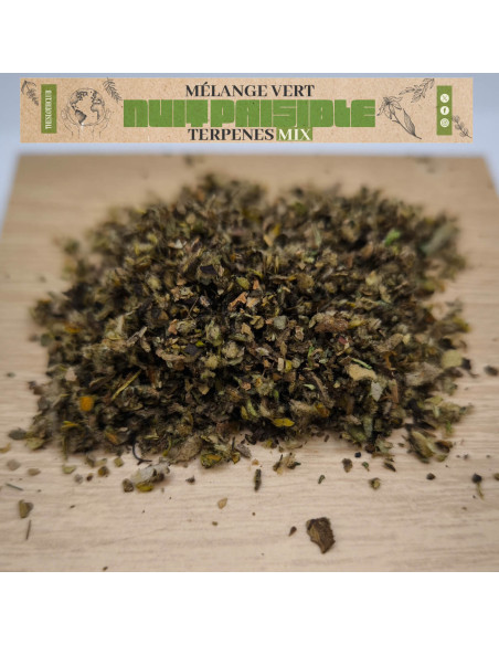 Substitut de tabac - Booster Terpenes - nuit paisible