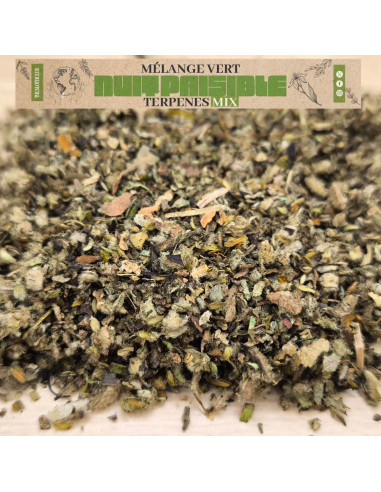 Zoom sur Substitut de tabac - Booster Terpenes - nuit paisible