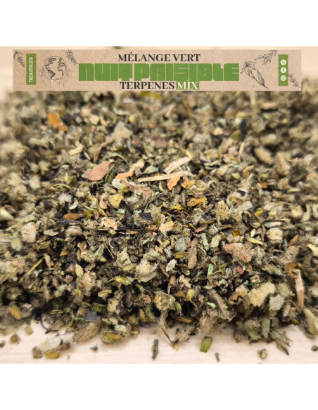 Zoom sur Substitut de tabac - Booster Terpenes - nuit paisible
