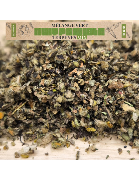 Vue sur Substitut de tabac - Booster Terpenes - nuit paisible
